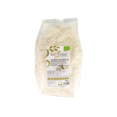 LA GRANA HARINA DE ESPELTA BLANCA 1KG ECO