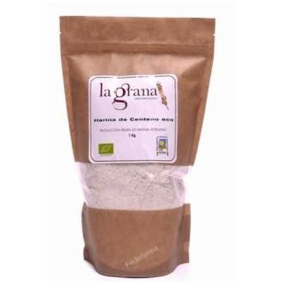 LA GRANA HARINA DE CENTENO INTEGRAL 1KG ECO