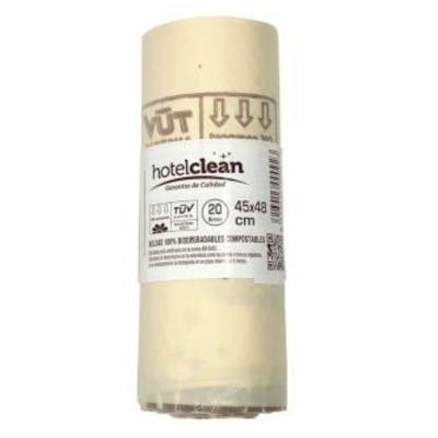 HOTELCLEAN BOLSAS DE BASURA BIODEGRA-COMPOST 13L 10ROLLOS