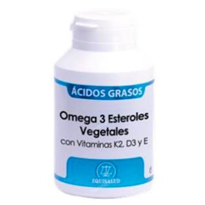 EQUISALUD OMEGA 3 ESTEROLES VEGETALES VIT K2, D3, E 120CAPSULAS