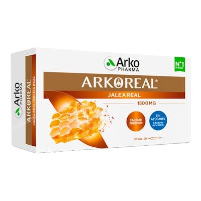 ARKOPHARMA ARKOREAL jalea real 1500mg 20amp. S/A