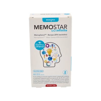 INTERSA MEMOSTAR INFINITE 60CAPSULAS