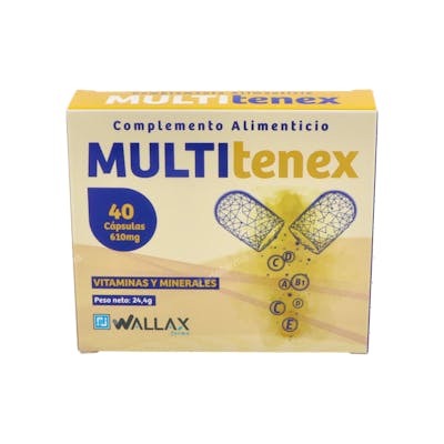 WALLAX FARMA MULTITENEX 40cap