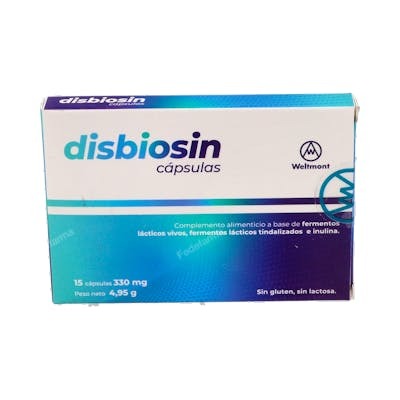 WELMONT DISBIOSIN 15CAPSULAS