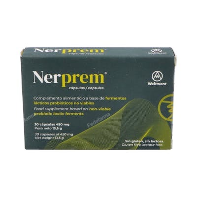 WELMONT NERPREM 30CAPSULAS