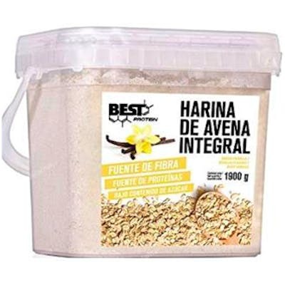BEST PROTEIN HARINA DE AVENA INTEGRAL VAINILLA 1900GR
