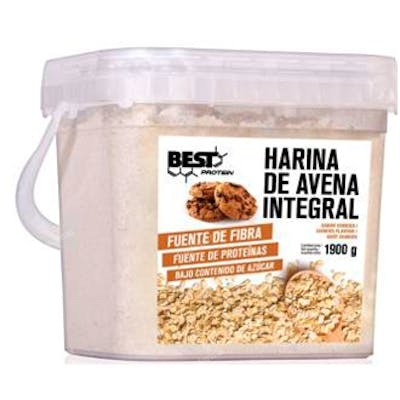 BEST PROTEIN HARINA DE AVENA INTEGRAL COOKIES 1900GR