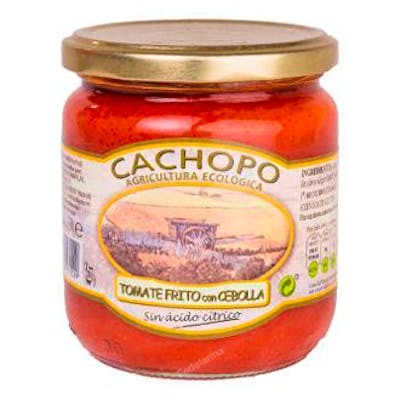 CACHOPO TOMATE FRITO  con cebolla 370ml.  ECO