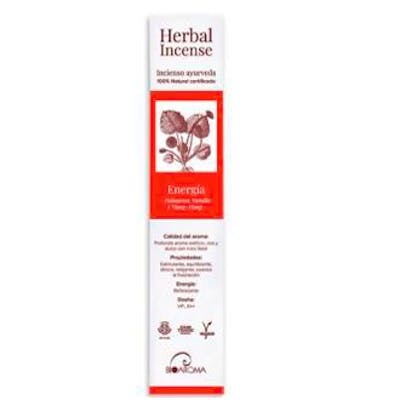 BIOAROMA HERBAL INCENSE ENERGIA AYURVEDA 5PACKSX12UDS