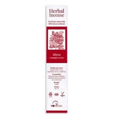 BIOAROMA HERBAL INCENSE MIRRA AYURVEDA 5PACKSX12UDS