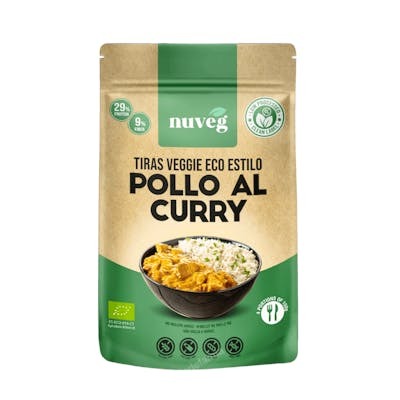 NUVEG POLLO AL CURRY VEGANO 165GR ECO SG