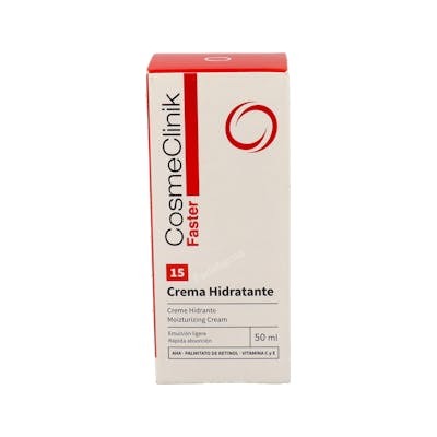 FASTER COSMECLINIK FASTER 15 CREMA HIDRATANTE 50ML