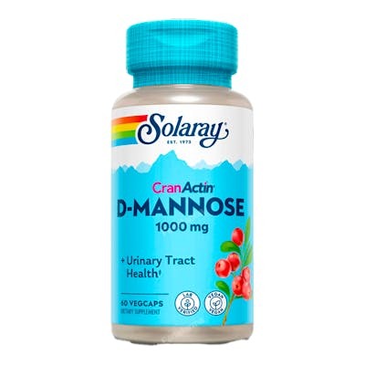 SOLARAY D-MANNOSE/CRANACTIN 60CAPSULAS
