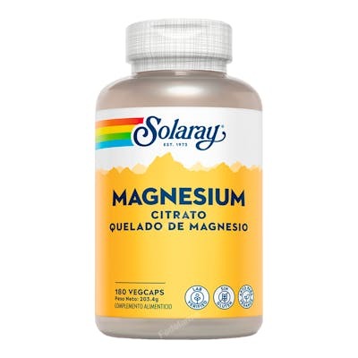 SOLARAY MAGNESIUM citrato 180cap.