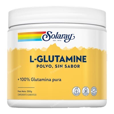 SOLARAY L-GLUTAMINE SABOR NEUTRO POLVO 300GR