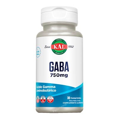 KAL GABA 750MG 30COMPRIMIDOS