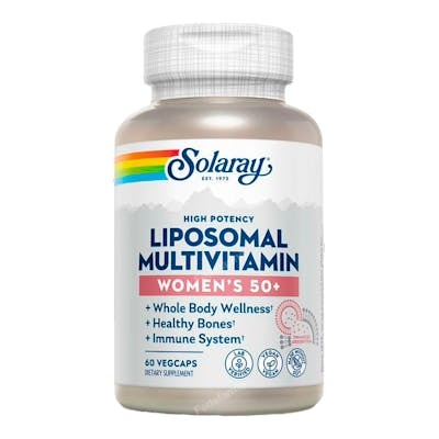 SOLARAY LIPOSOMAL MULTIVITAMIN WOMENS 50+ 60VCAPSULAS