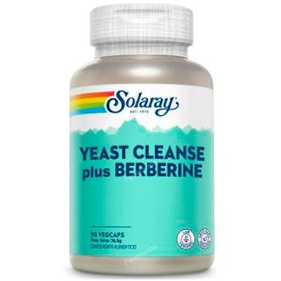 SOLARAY YEAST CLEANSE PLUS BERBERINE 90vcap.