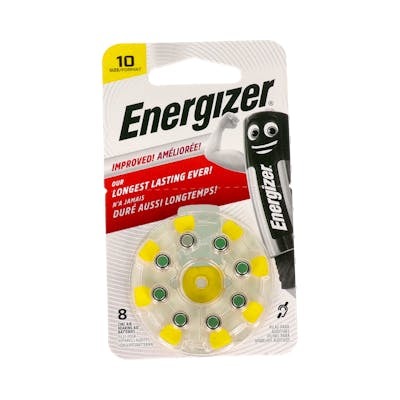 ENERGIZER PILAS PARA AUDIFONO AC10 8ud.