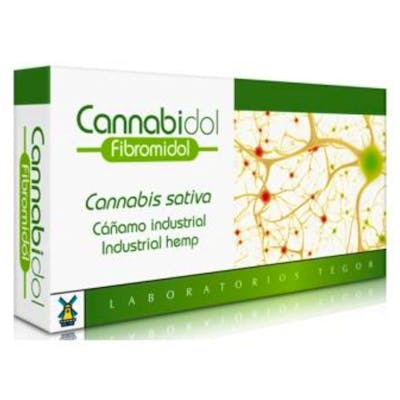 TEGOR CANNABIDOL FIBROMIDOL (SIN CBD) 40CAPSULAS