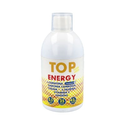 JUST AID TOP ENERGY sabor limon 500ml.