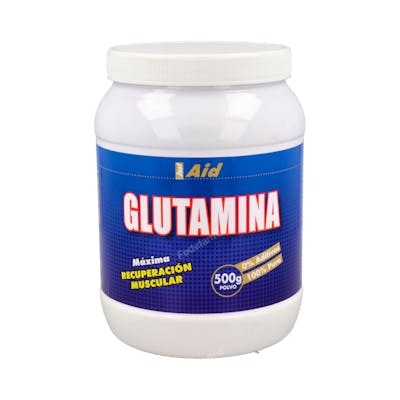JUST AID L-GLUTAMINA PURA POLVO 500GR