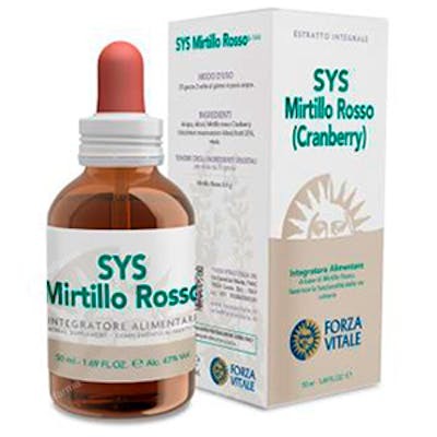 FORZA VITALE SYS.MIRTILLO ROSSO (cranberry) 50ml.