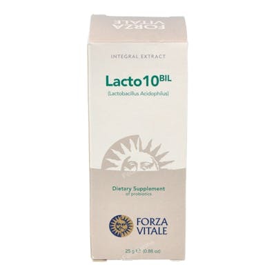 FORZA VITALE LACTO 10 (LACTOBACILLUS ACIDOPHILUS) 25gr. E-36