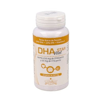 JELLYBELL DHA VTIAL STAR 60CAPSULAS