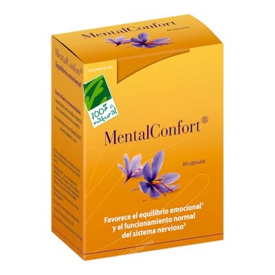 CIEN POR CIEN NATURAL MENTALCONFORT 60cap.