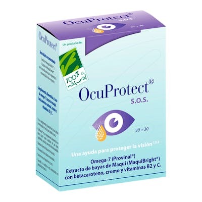 CIEN POR CIEN NATURAL OCUPROTECT 30PERLAS+30CAPSULASVEG