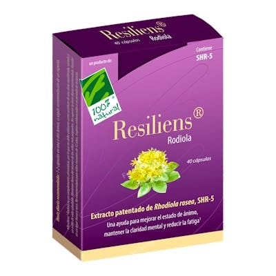 CIEN POR CIEN NATURAL RESILIENS RODIOLA 40cap.