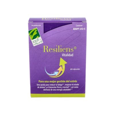 CIEN POR CIEN NATURAL RESILIENS VITALIDAD 60CAPSULAS