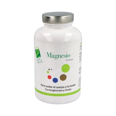 CIEN POR CIEN NATURAL MAGNESIO 180CAPSULAS