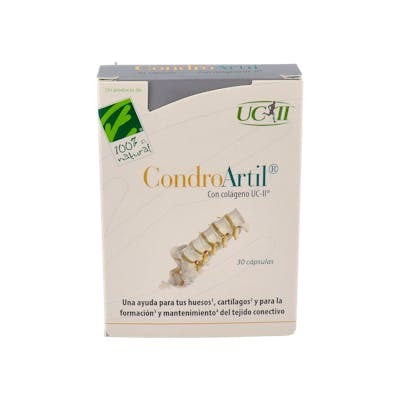 CIEN POR CIEN NATURAL CONDROARTIL con colageno UC-II 30cap.