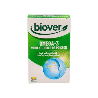 BIOVER OMEGA 3 (ACEITE DE PESCADO) 60PERLAS