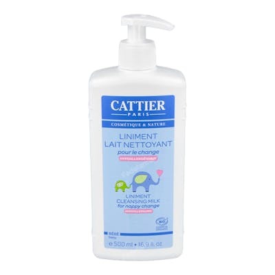 CATTIER LINIMENTO PARA EL CAMBIO DE PAÑAL BEBE 500ml.