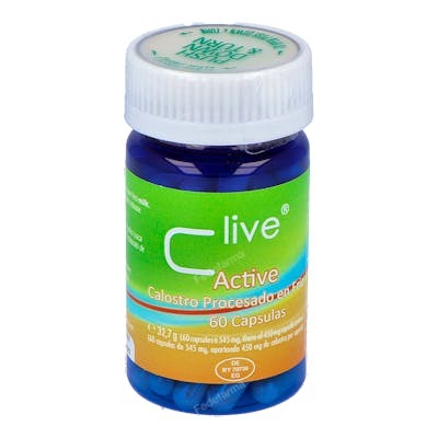 VBYOTICS C LIVE ACTIVE CALOSTRO 60cap.