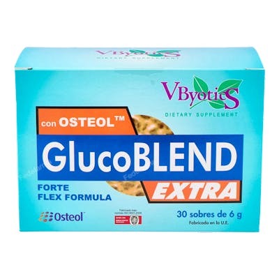 VBYOTICS GLUCOBLEND extra con OSTEOL 30sbrs.