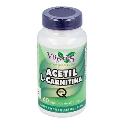 VBYOTICS ACETIL L-CARNITINA 60CAPSULAS