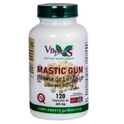 VBYOTICS MASTIC GUM RESINA DE LENTISCO 120CAPSULAS