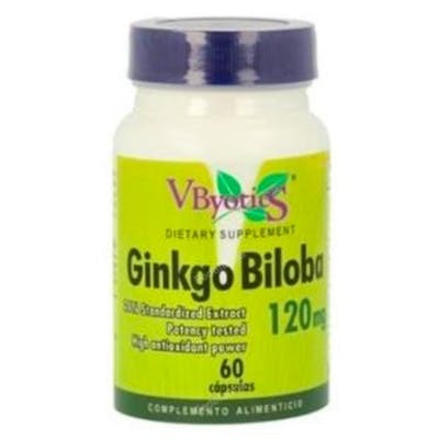 VBYOTICS GINKGO BILOBA 120mg. 60cap.