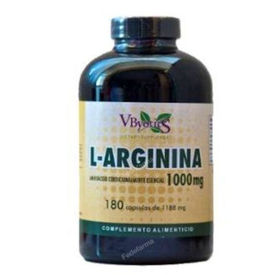 VBYOTICS L-ARGININA 1000mg. 180cap.