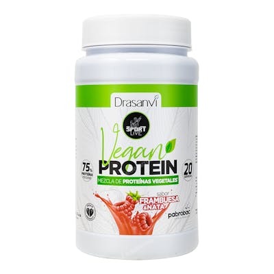 DRASANVI SPORT LIVE PROTEINA VEGANA SABOR FRAMBUESA 600G SPO