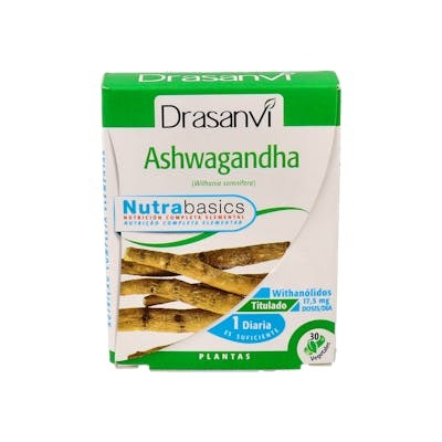 DRASANVI NUTRABASICS ASHWAGANDHA 30CAPSULAS