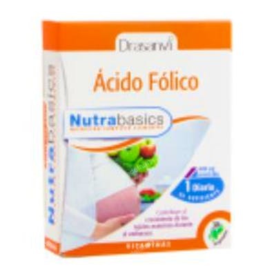 DRASANVI NUTRABASICS ACIDO FOLICO 30CAPSULAS