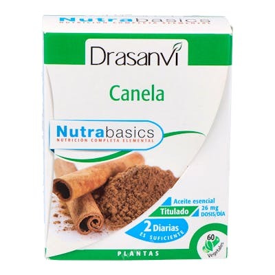 DRASANVI NUTRABASICS CANELA 60CAPSULAS