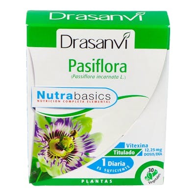 DRASANVI NUTRABASICS PASIFLORA 30caps.
