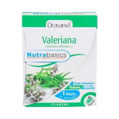 DRASANVI NUTRABASICS VALERIANA 30CAPSULAS
