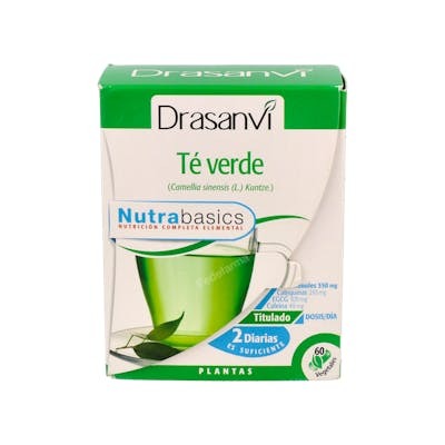 DRASANVI NUTRABASICS TE VERDE 60CAPSULAS